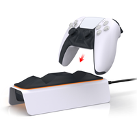 Station de charge pour manette PS5, station de charge pour Play Station 5, support de charge pour deux manettes