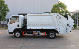 Camión Compactador de Basura HOWO RHD de 8 CBM con Cubierta Protectora para Recolección de Residuos - Product Image 3