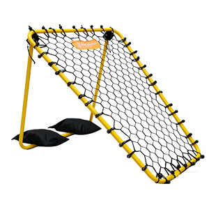 <span class=keywords><strong>Filet</strong></span> <span class=keywords><strong>de</strong></span> rebond pliable léger pour l'entraînement <span class=keywords><strong>de</strong></span> basketball et multisports en déplacement, avec sacs <span class=keywords><strong>de</strong></span> sable pour la stabilité - Product Image 1