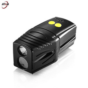 OEM USB 2500lm LED XML2 高/中/低/频闪光束 IP66 防水可充电自行车灯移动电源锂离子电池 60-160 度宽光束 - Product Image 1