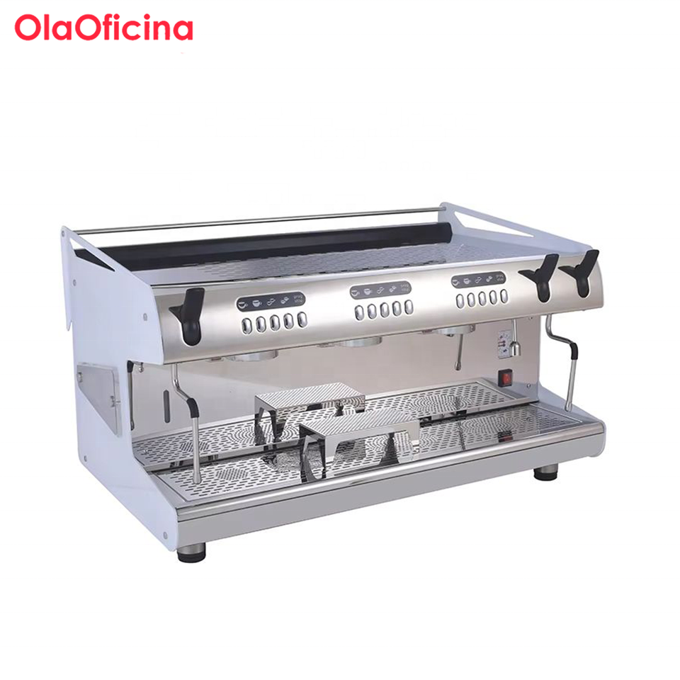Semi-Automatic 3 Group Espresso Machine OlaOficina MX-3 — изображение продавца из карточки Alibaba
