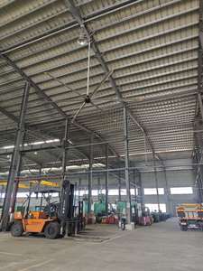 VFans 6 pales en aluminium certifié CE Ventilateur de ventilation industriel résistant à l'eau et à la poussière Ventilateur HVLS à efficacité industrielle - Product Image 5