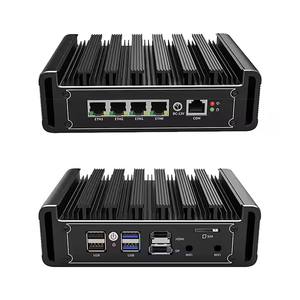 Routeur souple de pare-feu sans ventilateur <span class=keywords><strong>Intel</strong></span> Celeron N100 Mini PC de bureau WIFI DDR5 COM pour une utilisation professionnelle disponible Types de prises AU US CN - Product Image 5