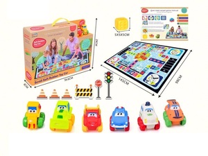 Tappetino da Gioco per Bambini DWI, Grande Tappeto Antiscivolo con Strade Cittadine, Gioco Educativo di Guida, Tappeto per Interni ed Esterni, Regalo per Bambini e Bambine - Product Image 4