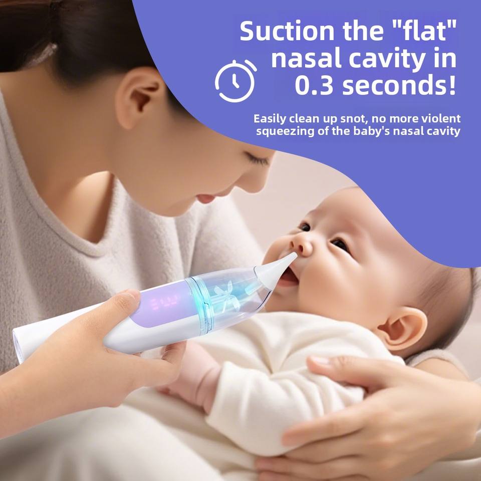Gentle Rechargeable Electric Baby Nasal Aspirator - Image 7