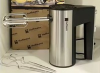 Batteur Électrique Robuste Hoffmans 600W 220V 5 Vitesses avec Fouets et Crochets Pétrisseurs pour la Préparation de Gâteaux en Cuisine Africaine