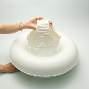 ที่นั่งห่วงยางว่ายน้ำสำหรับเด็กพาวพาโทรลพร้อมที่จับ 0-24 เดือน ดีไซน์การ์ตูนสำหรับเด็กเล่นน้ำ - Product Image 3