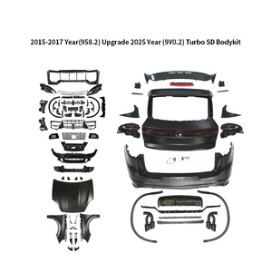ชุดแต่ง <span class=keywords><strong>Cayenne</strong></span> Facelift คุณภาพสูง ได้รับการรับรองมาตรฐาน ISO9001 สำหรับรุ่น <span class=keywords><strong>957</strong></span> ปี 2016-2020 ชุดกันชนหลังแบบ Facelift สำหรับเปลี่ยนทดแทน - Product Image 1