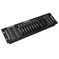 Console de scène DMX 192 canaux, console maîtresse DMX pour projecteurs Beam Par, contrôle programmable DMX 512, contrôle des lumières laser