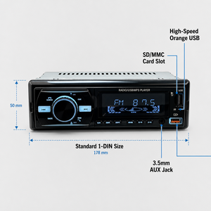 Lecteur MP3 de voiture 1 DIN haute puissance VX920 7388 IC, radio stéréo <span class=keywords><strong>Bluetooth</strong></span>, 4,55 USD, prix d'usine <span class=keywords><strong>pas</strong></span> cher, fabricant en gros - Auto - Product Image 2