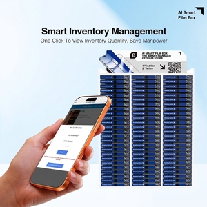 ฟิล์มกันรอยหน้าจอ AI Smart Film Box พร้อมชุดติดตั้ง QR แบบ One-Tap สำหรับ <span class=keywords><strong>iPhone</strong></span> 17 16 15 <span class=keywords><strong>14</strong></span> 13 - Product Image 5
