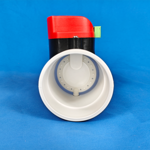 <strong>HVAC</strong> System PP/PVC Plastic Motorized <strong>Damper</strong> air Venting Volume Control <strong>Damper</strong> for Office Building - Product Image 3