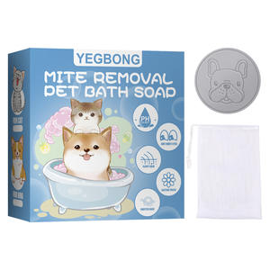 Jabón de Baño para Mascotas Yegbong Factory OEM, Elimina Ácaros Naturalmente, para Perros y Gatos, Suave Desodorante, Limpieza Profunda, Cuidado Corporal - Product Image 1