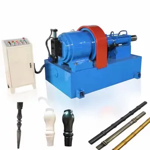 Semi-auto Low price pipe cone shrinking machine for table /sofa/chair legs