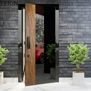 <span class=keywords><strong>Portes</strong></span> d'entrée principales en aluminium coulé ZEKIN Factory, sculptées en 3D, anti-effraction, isolation thermique, <span class=keywords><strong>portes</strong></span> blindées pour l'extérieur de la <span class=keywords><strong>maison</strong></span> - Product Image 2