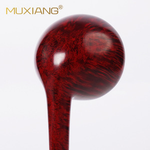 MUXIANG Briarwood Smoking Pipe Straight Stem 3mm Mouthpiece Handmade Tobacco Pipe Set - Product Image 3
