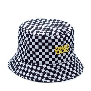 Custom Cotton Reversible Checkered <strong>Golf</strong> Woman Checked Double Wear <strong>Bucket</strong> Sun <strong>Hats</strong> for Men - Product Image 6
