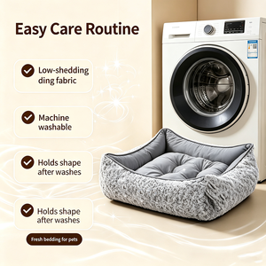 Pet <b>Mats</b> Pads Dog Bed <b>Cat</b> Bed Pet <b>Mat</b> Dog <b>Mat</b> Dog Sofa Bed <b>Cat</b> Bed for All Season Dog Bed Reversible Dog Bed Washable Plush Bed - Product Image 5