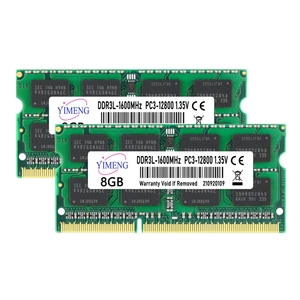 Mémoire RAM pour <span class=keywords><strong>ordinateur</strong></span> portable DDR3 DDR3L 4 Go 8 Go PC3 1.5V PC3L 1.35V 1333 1600 1866 MHz SODIMM 8500 10600 12800 204 broches - Product Image 2