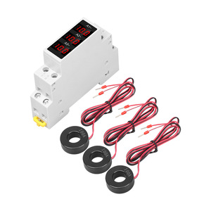 Compteur de courant triphasé SDM010A 220V AC sur rail DIN, affichage numérique, ampèremètre, moniteur, mesure 0-100A, ampèremètre 80-500V - Product Image 4