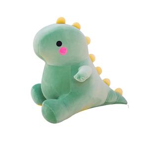 Dinosaurio de algodón súper suave de alta calidad, lindo juguete de peluche corto para aliviar el estrés, edredón para ocasiones de cumpleaños - Product Image 6