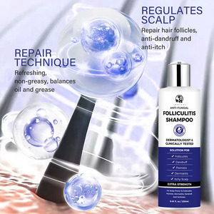 <span class=keywords><strong>Shampooing</strong></span> apaisant personnalisé au logo, anti-pelliculaire, traitement à l'acide salicylique pour la folliculite, le meilleur soin capillaire - Product Image 3
