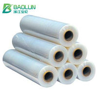 Rouleaux de film étirable en plastique hautement transparent, directement du fabricant, pour l'emballage de produits frais, de meubles, de matelas et de tapis