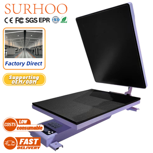 Nueva Prensa Térmica Eléctrica Automática de Cama Plana Surhoo 40*50cm para Camisetas, 110V/220V, Certificación CE, para Transferencia de Calor en Pequeños Negocios - Product Image 4