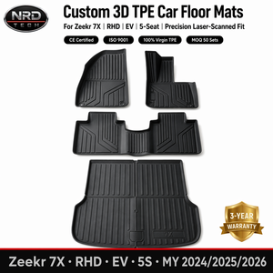 Alfombrillas de TPE para ZKR-Zeekr 7X-RHD-EV-5S_2024, Impermeables, Juego Completo + Alfombrilla de Maletero, OEM/ODM, Entrega Rápida DDP |   CE ISO9001 HAPTEST - Product Image 1