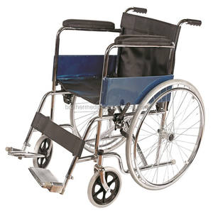 Silla de ruedas plegable Manual de acero, producto para el cuidado del hogar, <span class=keywords><strong>Fs809</strong></span> - Product Image 1