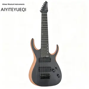 <span class=keywords><strong>Guitarra</strong></span> Eléctrica de Ocho Cuerdas, Entrega Directa del Fabricante, Cuerpo de Caoba, Diapasón de Palisandro, Pasiva, Nueva - Product Image 4