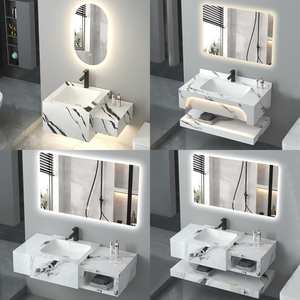 Lussuoso Specchio Intelligente Moderno in Marmo per Hotel, Lavabo da <span class=keywords><strong>Bagno</strong></span> a Parete Facile da Pulire, Colore Personalizzabile, Garanzia di 3 Anni, Marca OEM No - Product Image 6