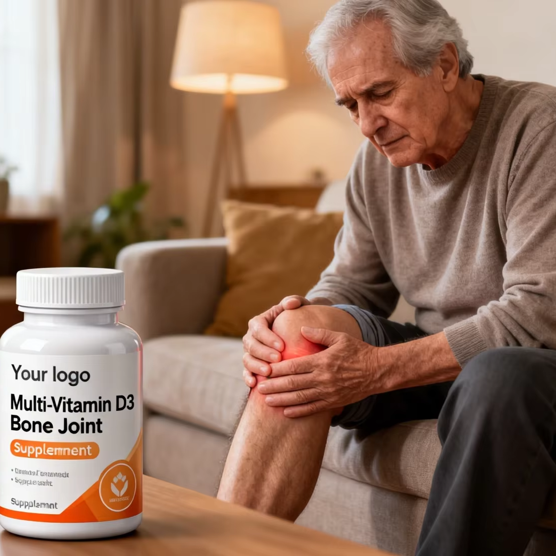 Daily Multi-Vitamin & Mineral Tablets | Bone & Joint Support Complex | High Bioavailability OEM