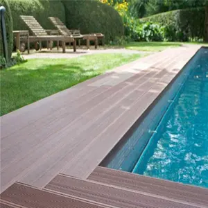 Outdoor Vinyl verrottungs sicher wpc Decking einfach zu installieren Holz Kunststoff Verbund deck