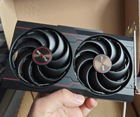Carte graphique de bureau d'occasion SAPP HIRE Radeon RX 6600 8 Go GDDR6 PCIe 4.0 MXM Fan - Jeu 1080p/1440p