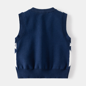 Automne hiver enfants <span class=keywords><strong>laine</strong></span> <span class=keywords><strong>gilet</strong></span> nouveaux garçons col <span class=keywords><strong>en</strong></span> V sans manches pull <span class=keywords><strong>gilet</strong></span> <span class=keywords><strong>en</strong></span> gros livraison directe disponible - Product Image 3