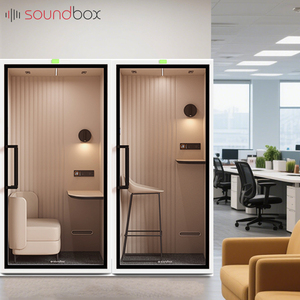 Caja de sonido de lujo, estudios de grabación, cápsula de sonido, teléfono, oficinas, caja, cabina insonorizada acústica - Product Image 1