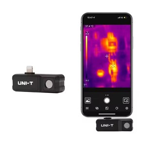 Cámara Termográfica UTI120MS para Teléfono, Cámara de Imagen Térmica para IOS, Detección de Calor en Placas de Circuito Impreso (PCB) y Suelos - Product Image 1