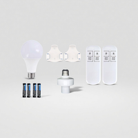 KaiYi KY-DT01 China E27 Set Lampu Kontrol Jarak Jauh Nirkabel Sistem Rumah Pintar Sakelar Timer Pintar Jangkauan 30m Sistem Kompatibel