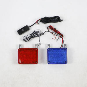 新しいOEM LED-8HS 12V/<span class=keywords><strong>24V</strong></span> 4X4スクエア救急車LEDサイドマーカーランプ赤/青/黄/白LED車の警告点滅フラッシュ用 - Product Image 5