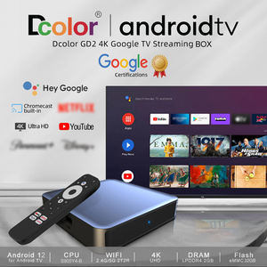 Nuovo Design DColor GD2 <span class=keywords><strong>Google</strong></span> Certified 5G Dual-band WiFi Box Android Tv compatibile con <span class=keywords><strong>Youtube</strong></span> con sconto popolare - Product Image 3