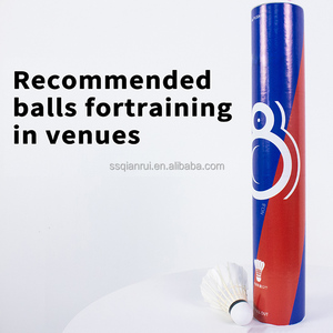 <span class=keywords><strong>Badminton</strong></span> en plumes d'oie d'entraînement professionnel en gros avec volant durable en plumes de matériel de tête de liège de sandwich <span class=keywords><strong>Badminton</strong></span> - Product Image 4