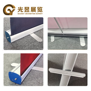 Penjualan promosi untuk portabel Pull-Up Display Roll-Up dudukan spanduk aluminium dapat ditarik dengan jenis spanduk cetak - Product Image 6