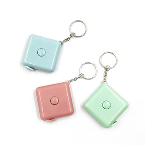 Mini Nordic Style Candy Color Measuring Tape 1.5M Automatic Plastic Ruler For Everyday Use - Product Image 5