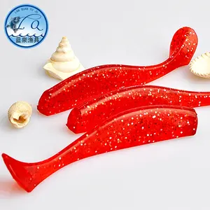 Artificial Paddle Soft Lure 9.5g 115mm long worm lure factory supply with scent smell decoy seneulos pesca Fish Lure EDGE