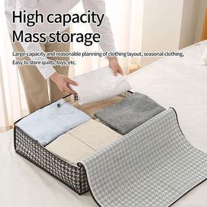 Sac de rangement pliable pour couettes et vêtements sous le lit, en tissu non tissé, pour couvertures épaisses – Offre spéciale - Product Image 4