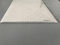 Plaques de plafond et panneaux muraux en PVC, grille de plafond, imperméables, ignifuges, insonorisés, design moderne pour chambre à coucher, salle de bain, salon