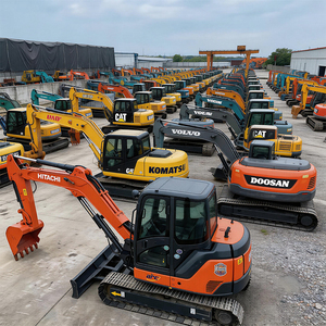 Excavadora de cadenas Hitachi zx60u usada, en estado original, pocas horas de trabajo, rentable, abundantes repuestos, mini excavadora - Product Image 5