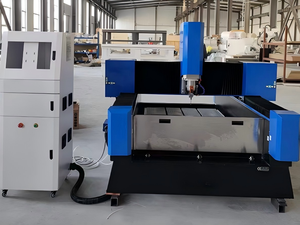 Steengraveermachine voor belettering patroon 5,5kW watergekoelde spindel marmer graniet CNC router sculptuur grafstenen maken - Product Image 2