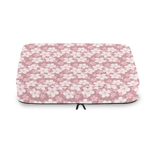 Ensemble de 4 cubes de compression pliables en polyester à fermeture éclair, motif floral hawaïen Hau, design personnalisé, pour le voyage - Product Image 4